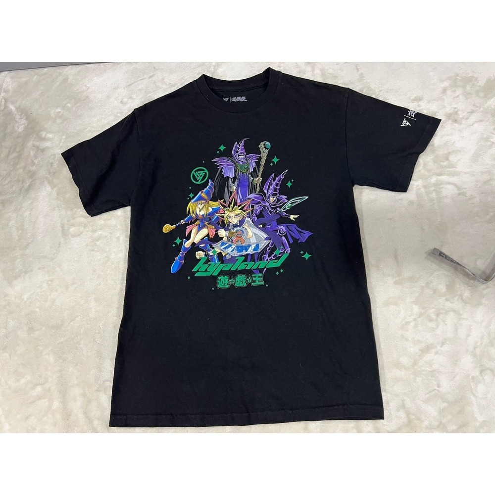 Hypland Yugioh Dark Magicians Generations Shirt Black Mens Size S